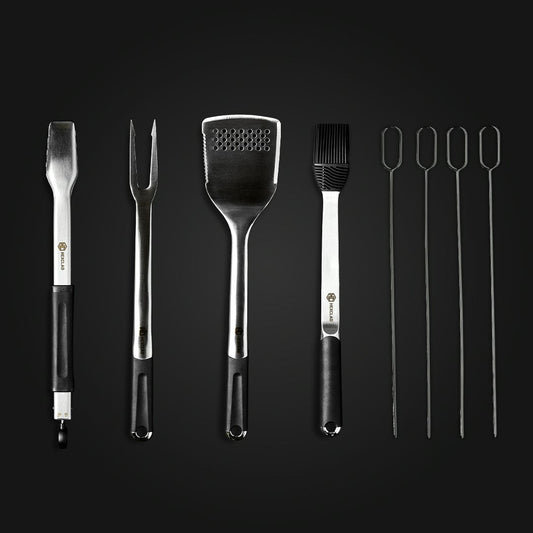 BBQ Tool Set, 8-pc