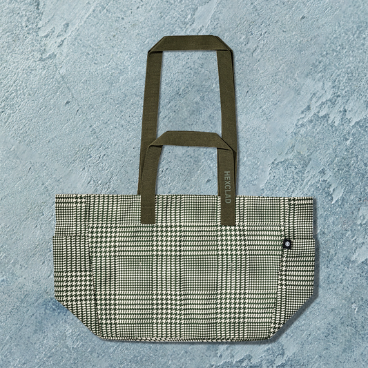 The Everything Everywhere Bag (Houndstooth‑Forest)