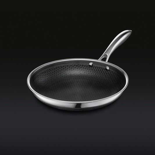 25 cm HexClad Cookware Hybrid Pan