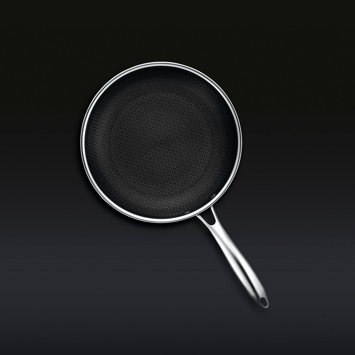 25 cm HexClad Cookware Hybrid Pan