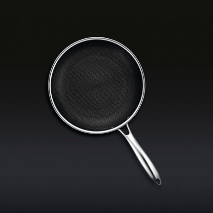 25 cm HexClad Cookware Hybrid Pan