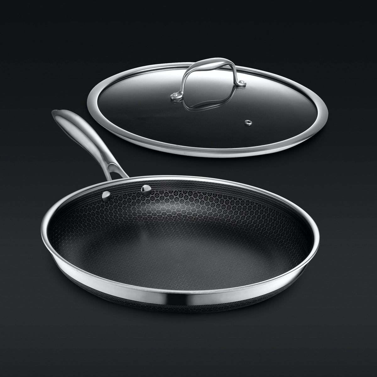 30 cm HexClad Cookware Cooking Lid