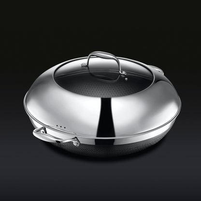 35 cm Hybrid Wok with Lid