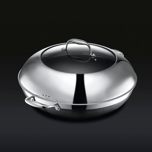 35 cm Hybrid Wok with Lid
