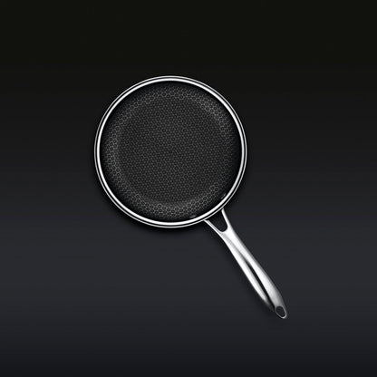 20 cm HexClad Cookware Hybrid Pan with Lid