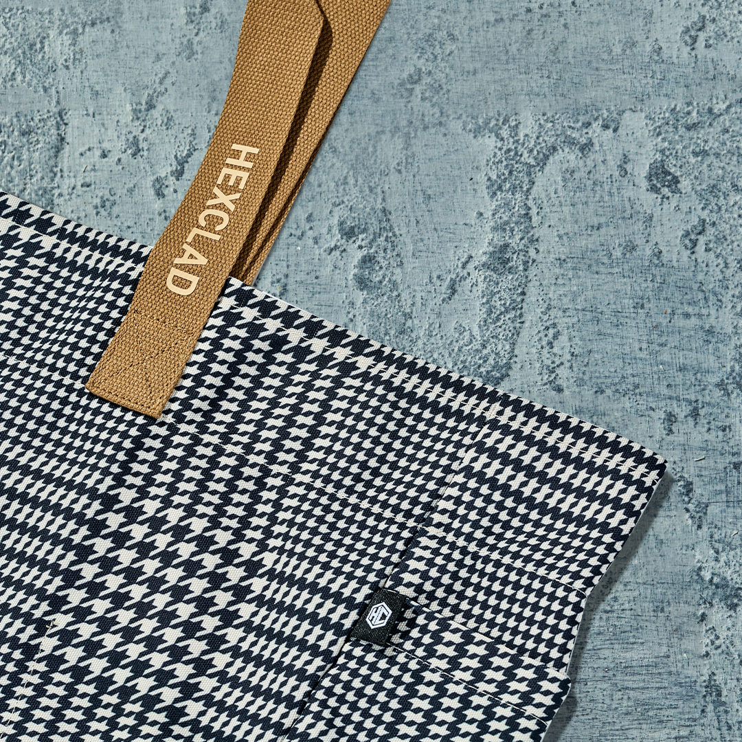 The Everything Everywhere Bag (Houndstooth‑Onyx)