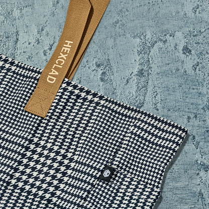 The Everything Everywhere Bag (Houndstooth‑Onyx)